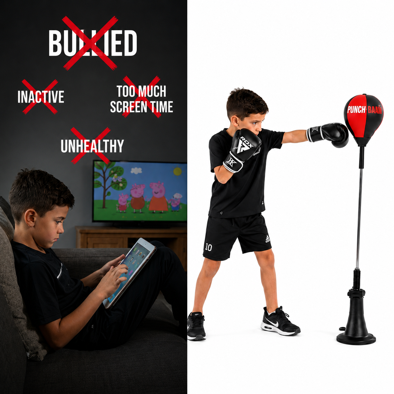 PUNCHBAAM - REFLEX BAG 3-10 YEAR